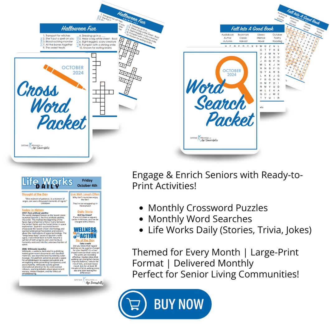 Monthly Crossword Puzzles, Monthly Word Searches, and Life Works Daily May 2025 Edition