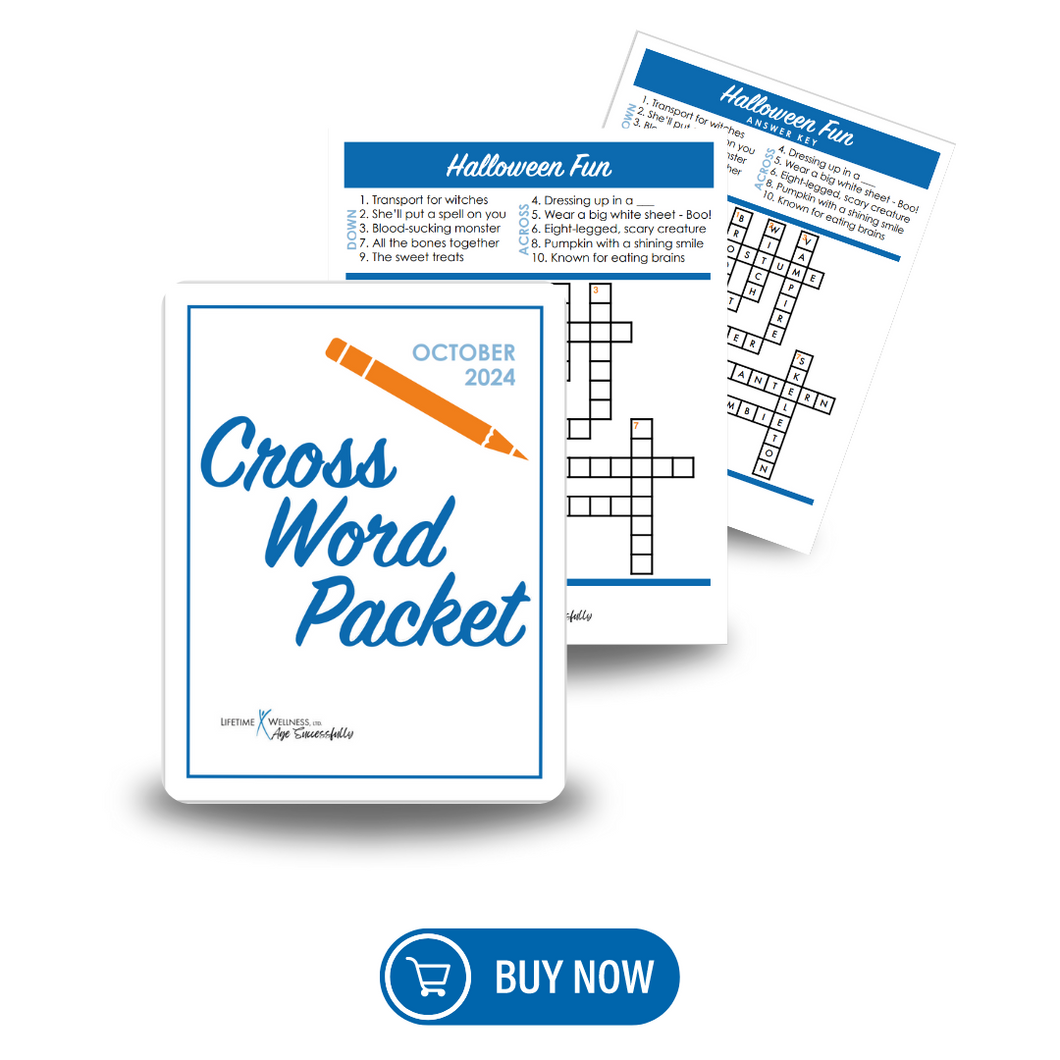 Monthly Crossword Puzzles for Seniors May 2025 Edition