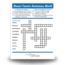 Monthly Crossword Puzzles for Seniors